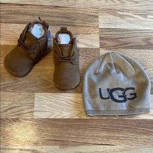 Baby Neumel And Ugg Beanie